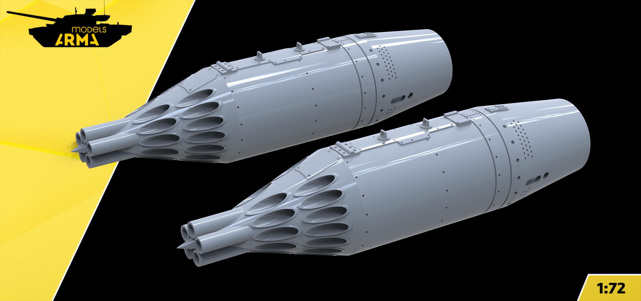 AM72538 УБ-32 для Су-25 2шт  (Не для свободной продажи) Arma Models