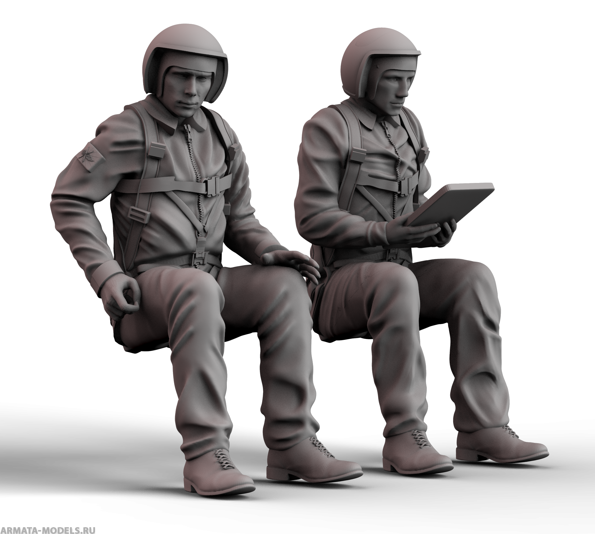 AM4883 Пилоты МИ-24П набор №4