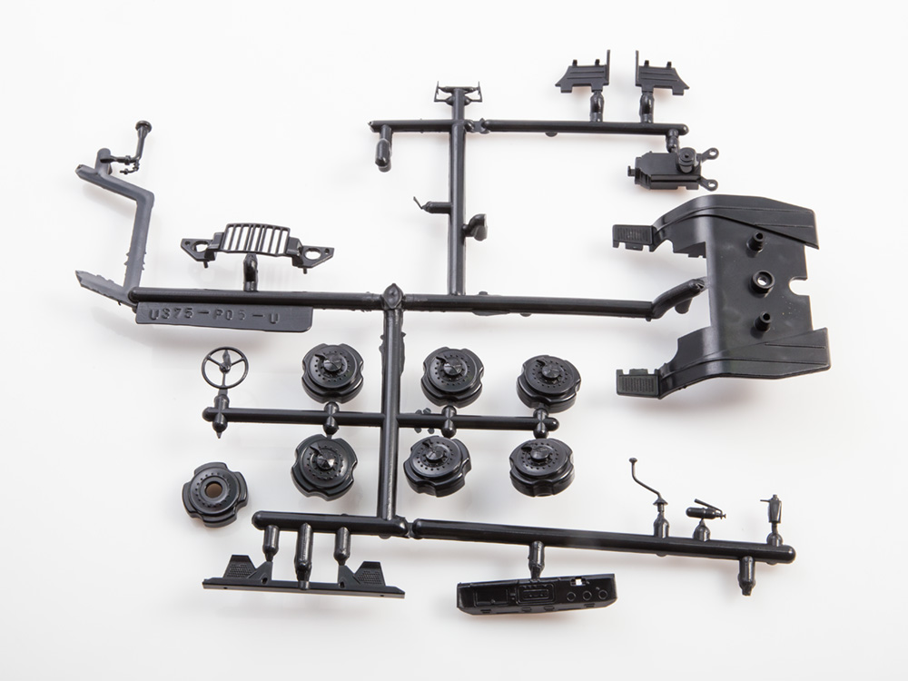 1391AVD Сборная модель УРАЛ-375 бортовой с тентом AVD Models