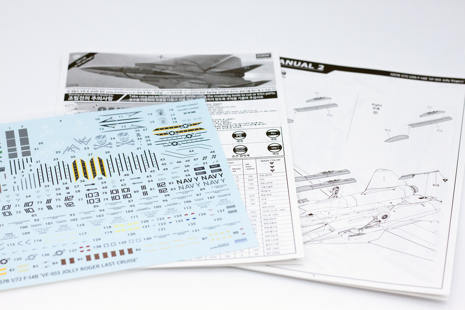 12578   Авиация  U.S. Navy F-14B VF-103 Jolly Rogers Academy