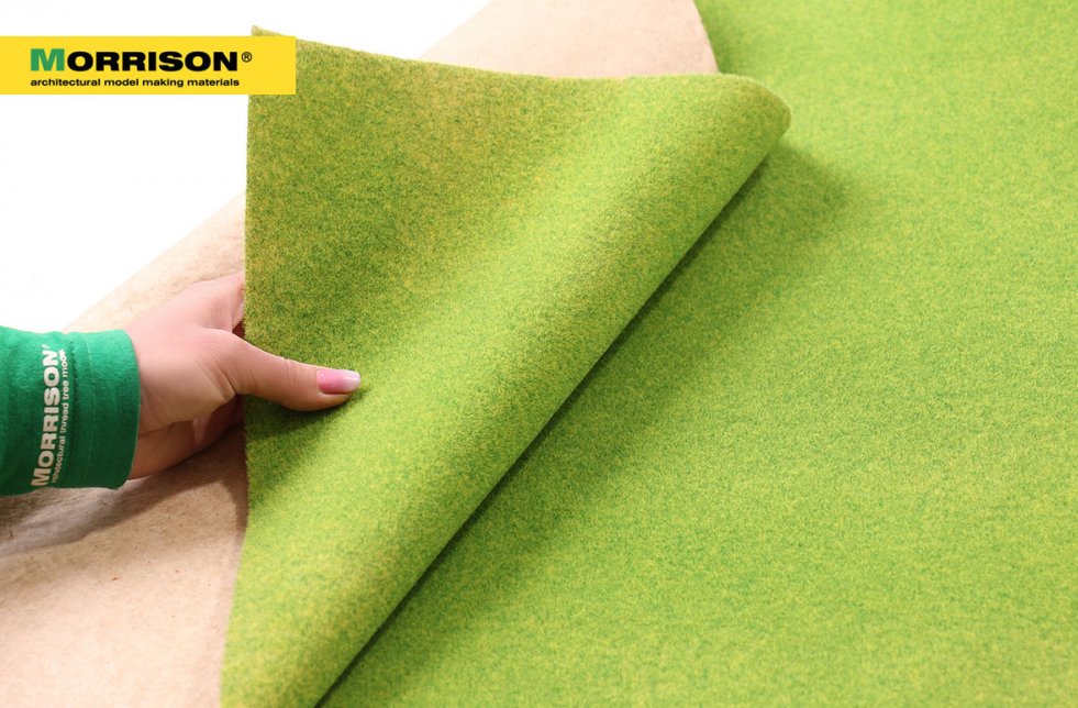 080trl001 Рулонная трава для макета «Солнечная зелень» (60х85 см.)