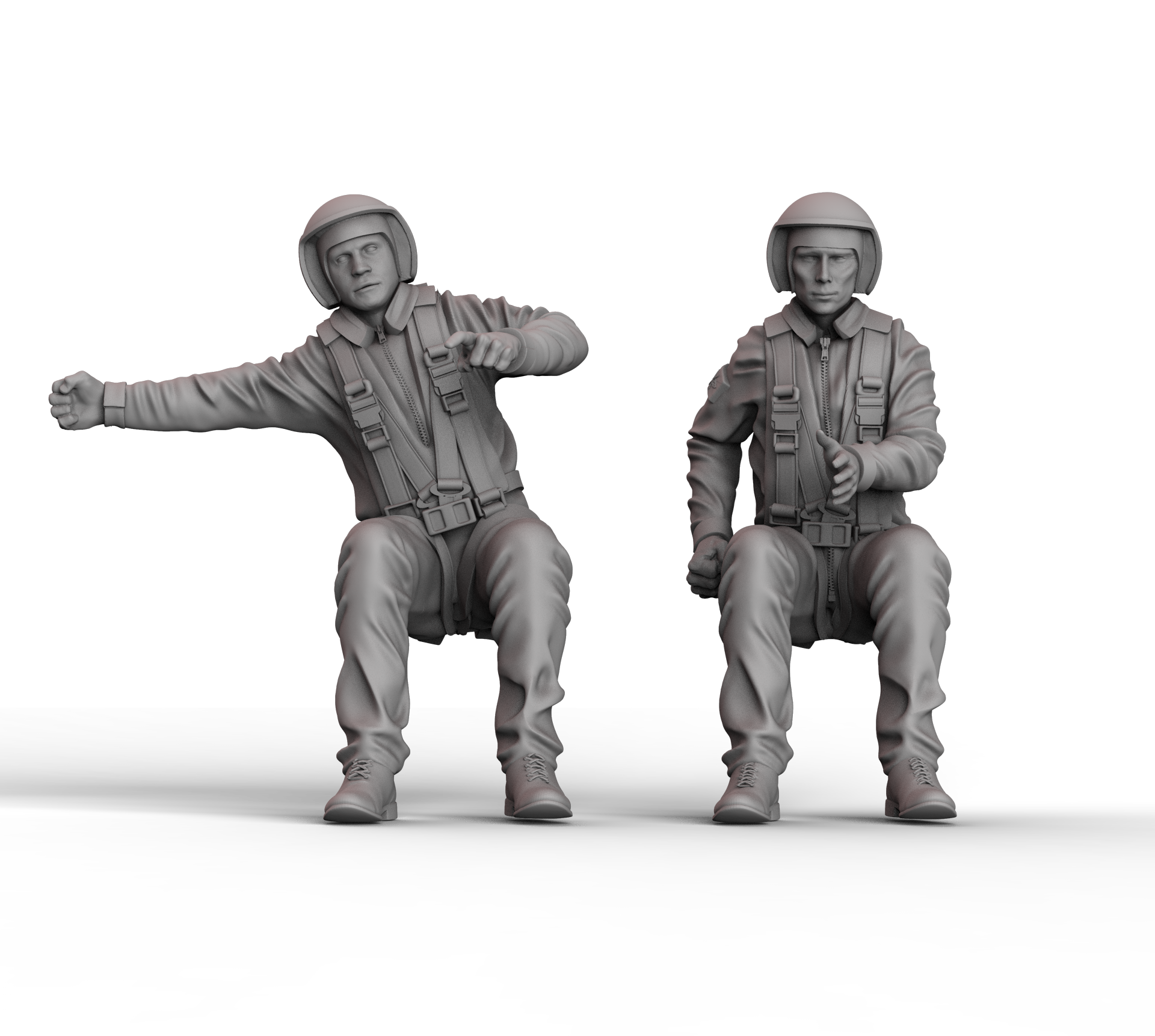 AM4882 Пилоты МИ-24П набор №3