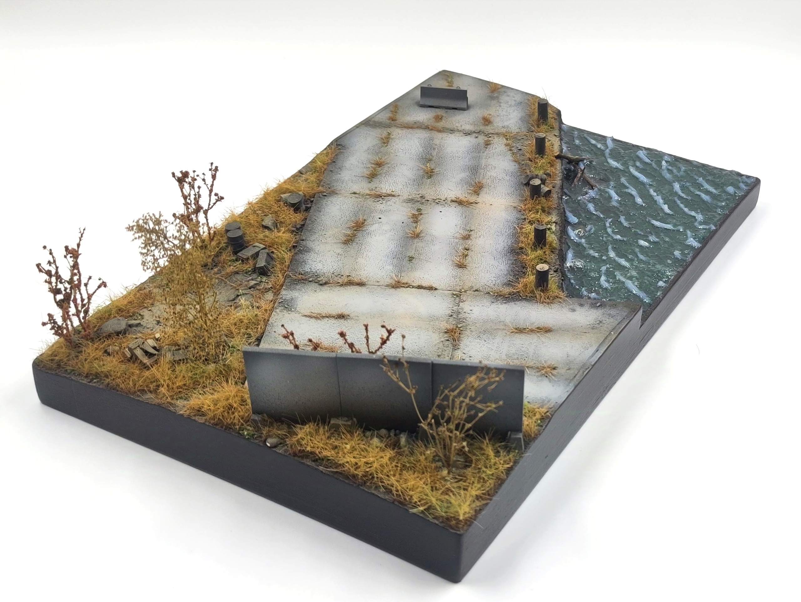 HE-72125 Подставка заброшенная пристань Размер 34*21