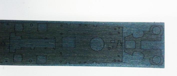 AW20073A Деревянная палуба для USS Baltimore CA-68 1944