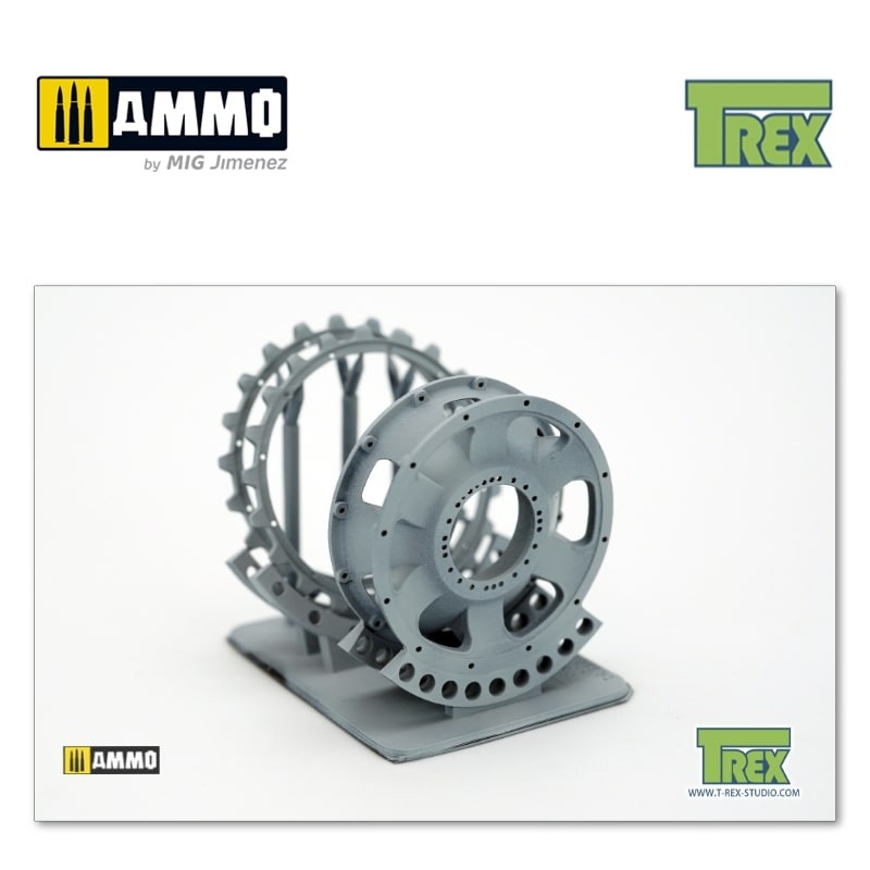 TR35034 Звездочка PzKpfw III Disassembled Sprocket Set B