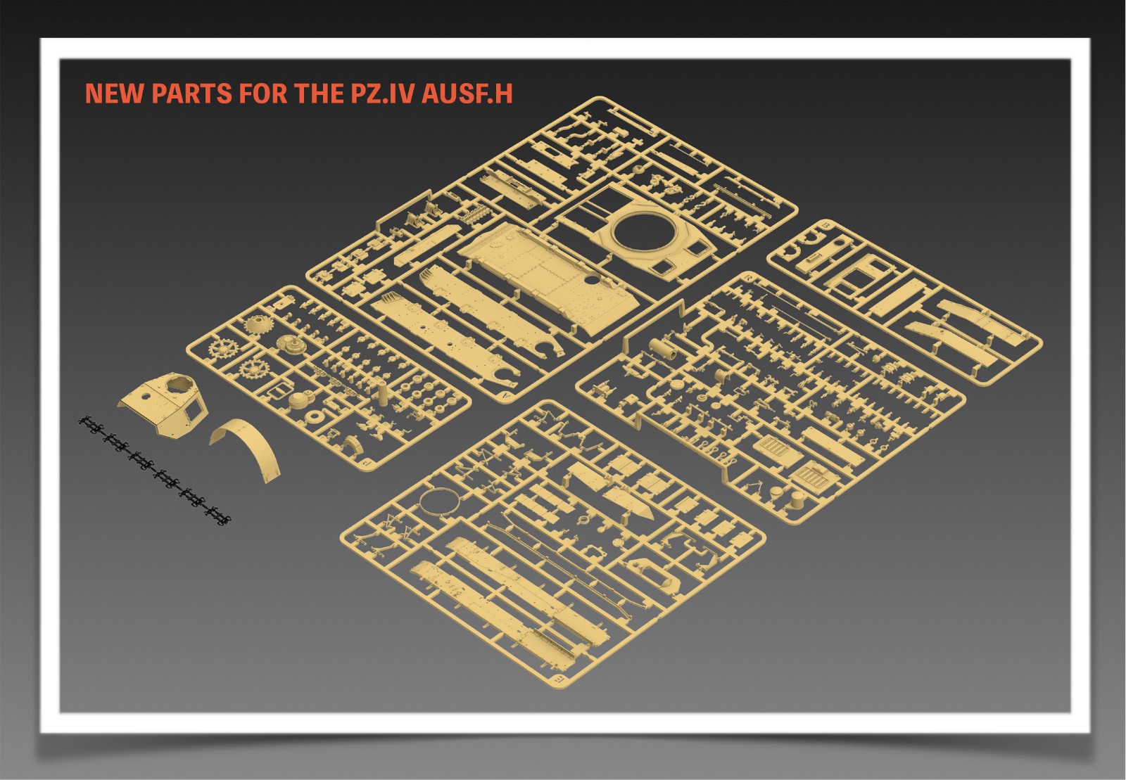 RM-5046 Немецкий танк Pz.IV Ausf.H Early Production Rye Field Model (RFM)