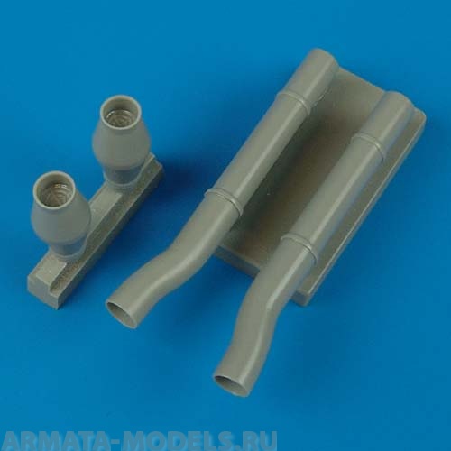 QB48284  1/48 Ju 87D-5N night exhaust typa A (HAS)