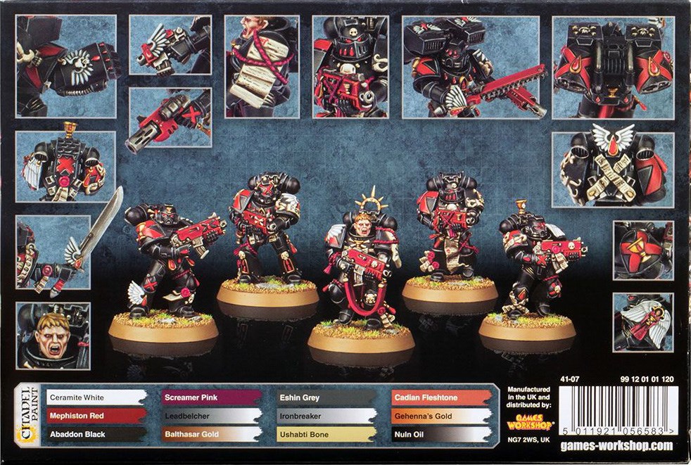 41-07GW Набор Рота Смерти Кровавых Ангелов (Blood Angels Death Company) (2014)