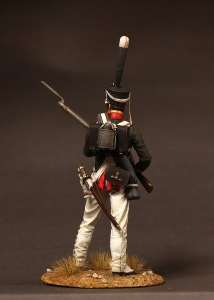 CHM-54014. Унтер-офицер гренадерских полков, Россия 1812-14 гг. 54 мм. Материал - смола. Chronos Miniatures