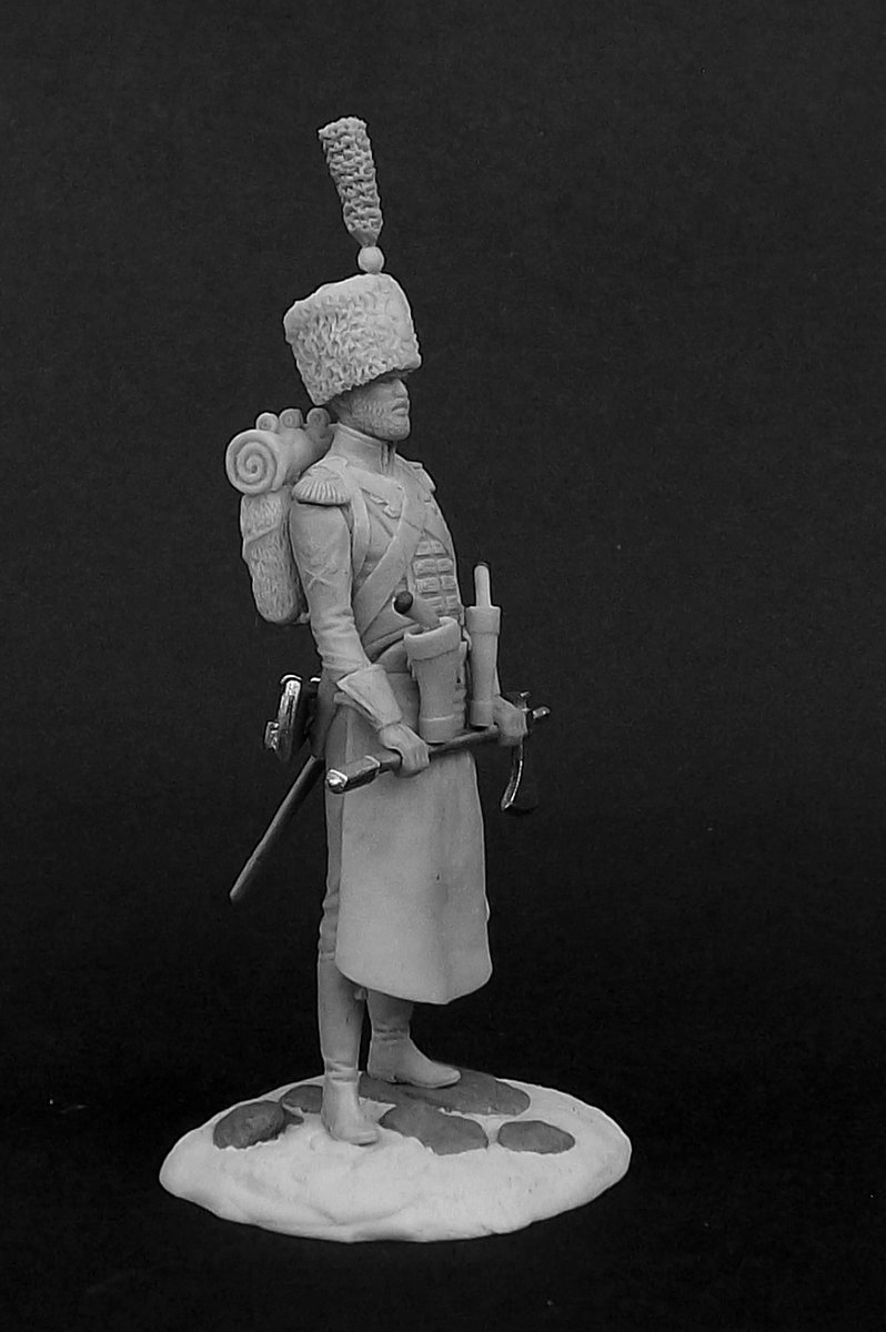 CHM-54151. Сержант-сапер 7-го линейного пехотного полка Королевский Африканский корпус Chronos Miniatures