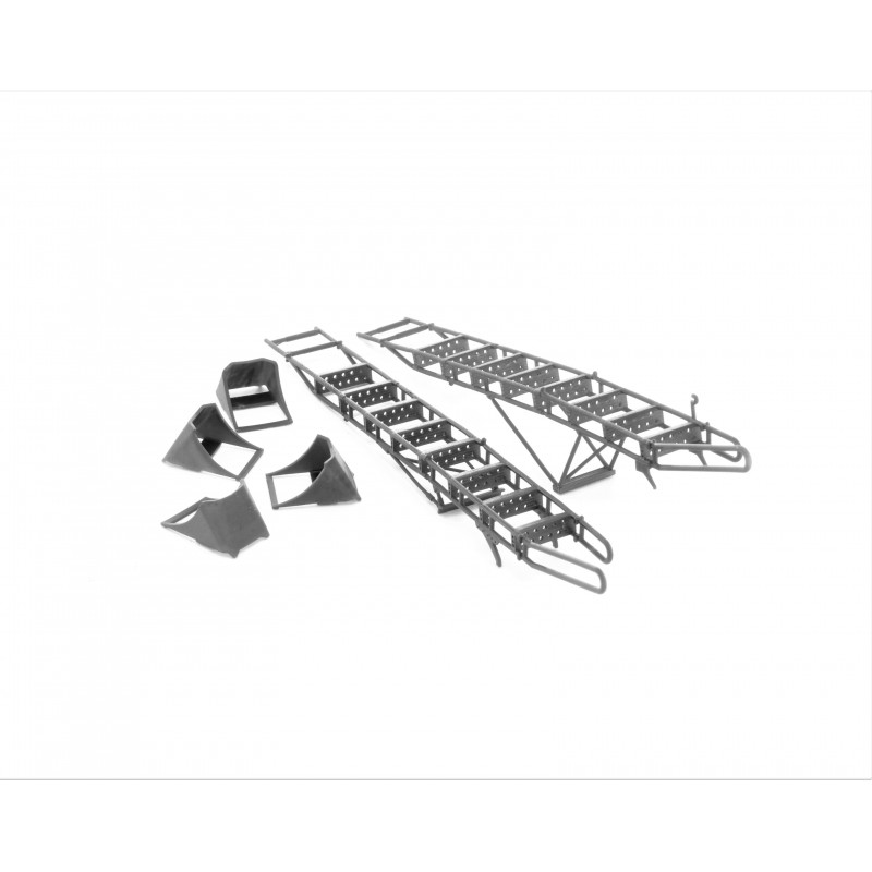 LP48049 Стремянка, стремянка для обслуживания и колодки для самолетов Су-35 1/48