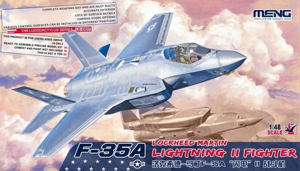 LS-007 LOCKHEED MARTIN F-35A LIGHTNING II FIGHTER 1/48
