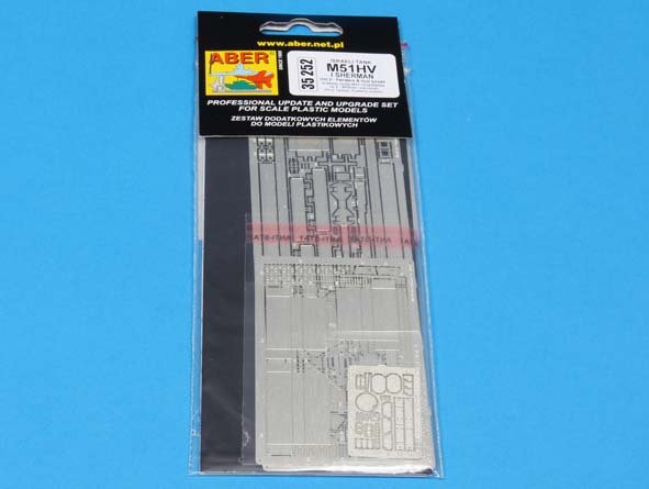 ABR-35-252  Дополнения для  Israeli Tank M51HV I Sherman – vol.2 Fenders для Tamiya 1/35