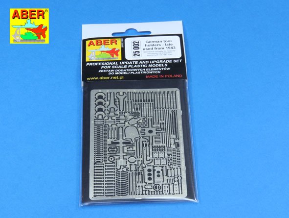 ABR-25 002  Дополнения для  German tool holders – late used from 1943 для  1/25