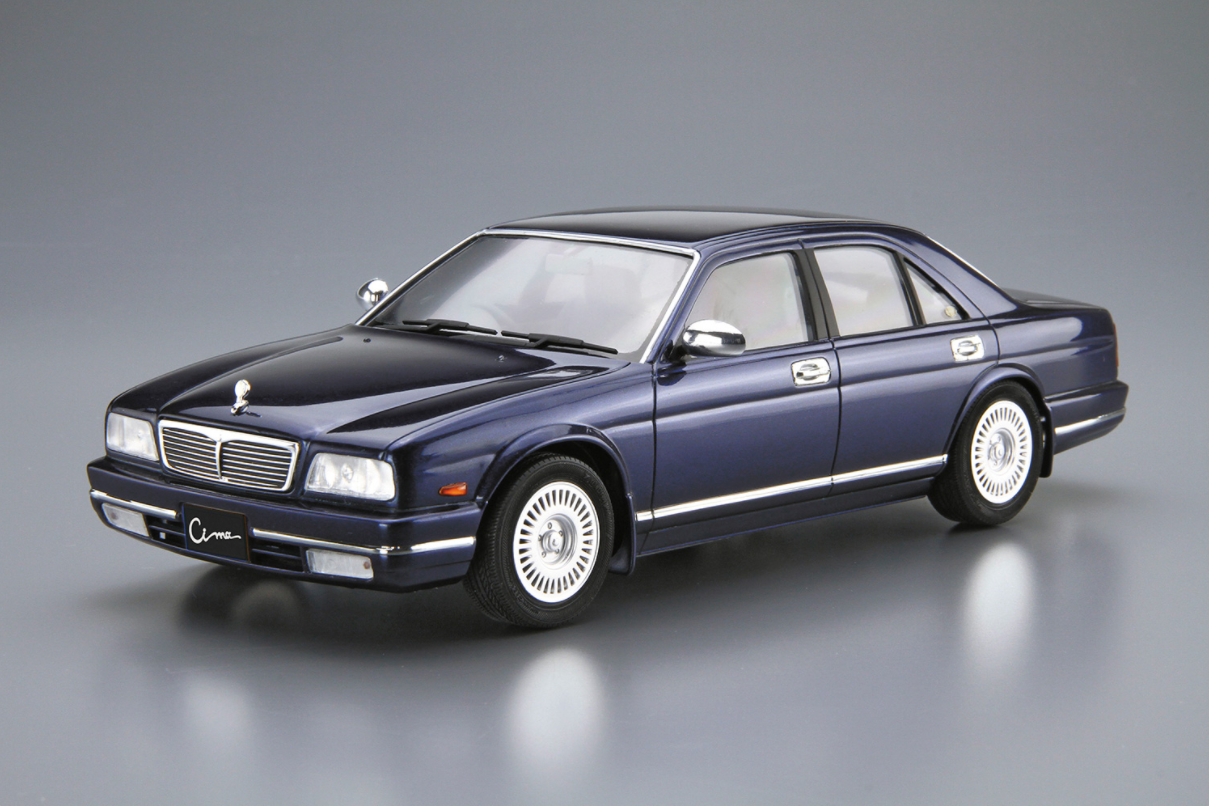 05953 Nissan Cima Y32 Type III Limited L AV '91 Aoshima