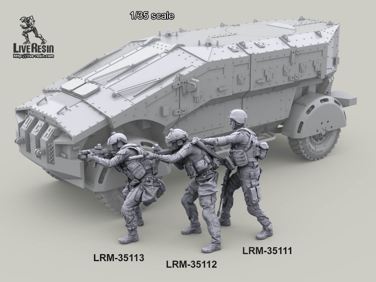 LRM35111 Боец Управления «А» ЦСН ФСБ России – 1 Live Resin