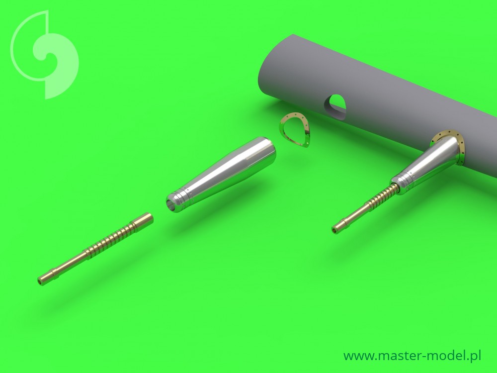 AM-48-082 Стволы к авиапушке для Typhoon Mk IB 4 шт. без кожуха компенсатора отдачи