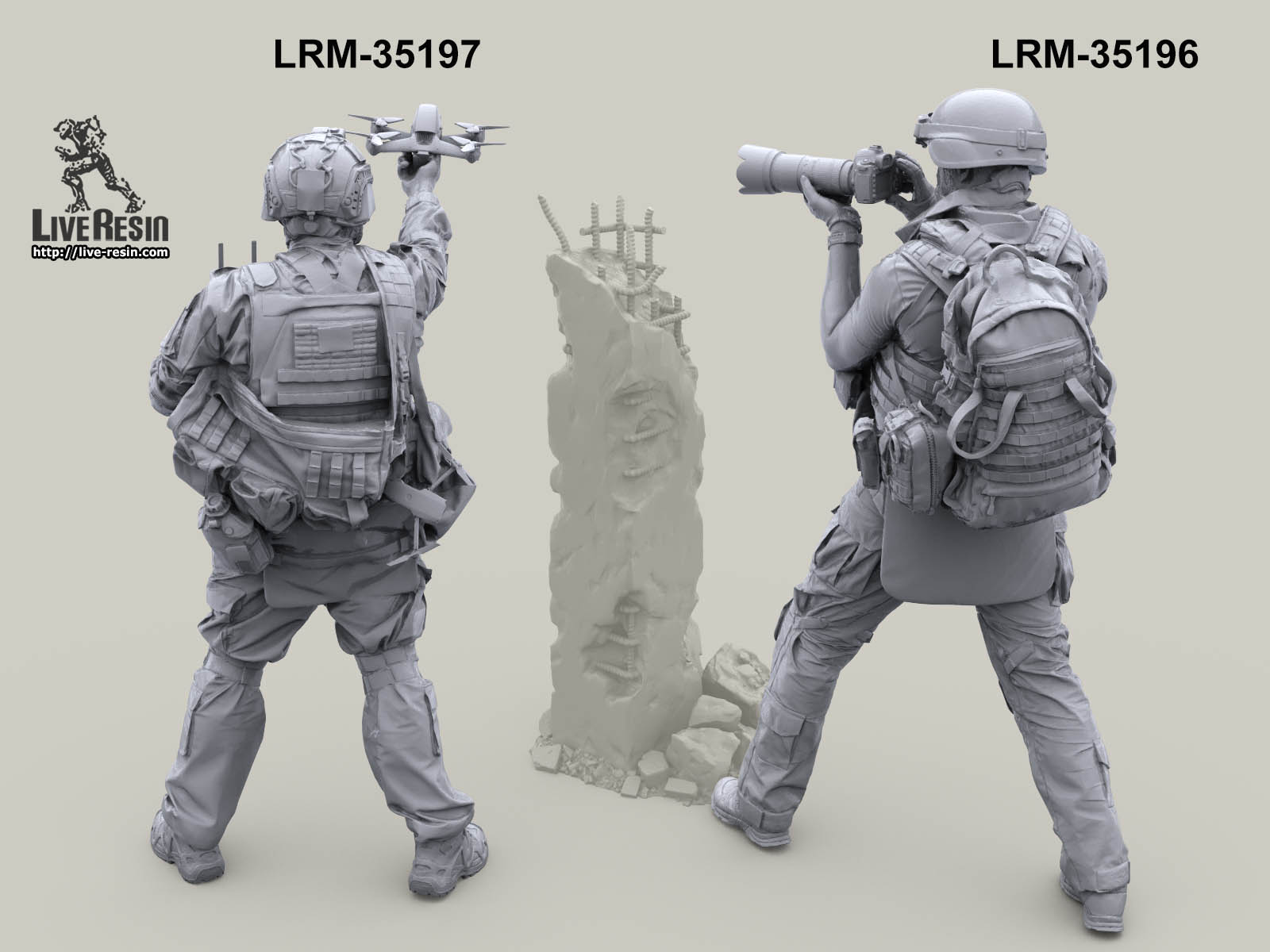 LRM35197 Военкор Петрович с дроном - 1 (Не для свободной продажи) Live Resin