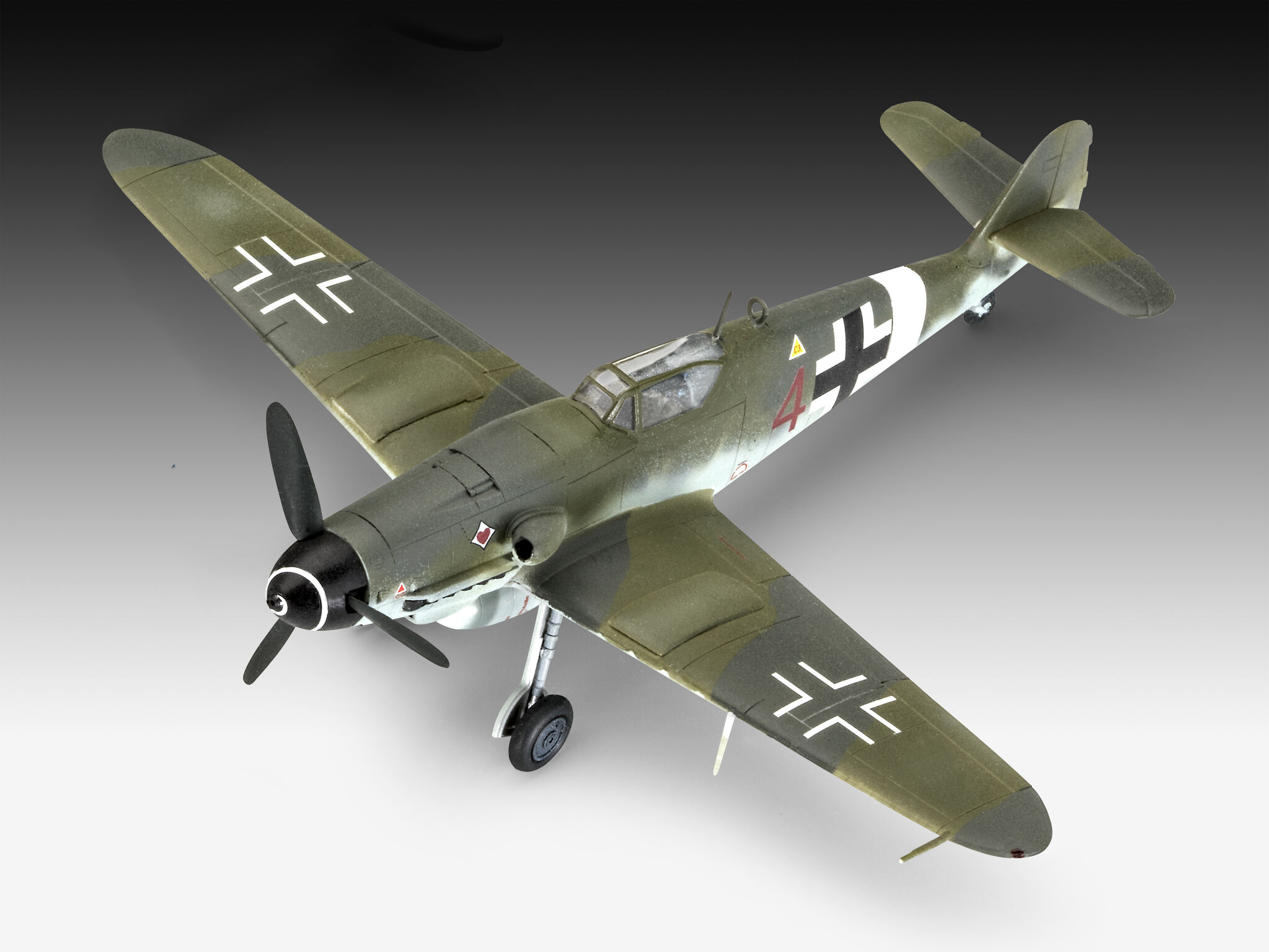 63710RE Набор Combat Set истребитель-низкоплан Bf109G-10 и Спитфайр Mk.V Revell