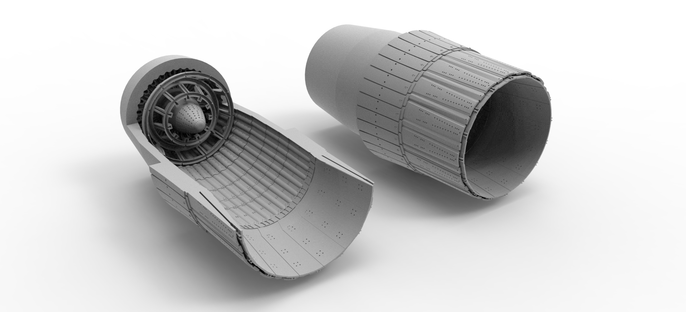 48278-1TMP Сопла АЛФ-31Ф для СУ-27 GWH, 1/48 