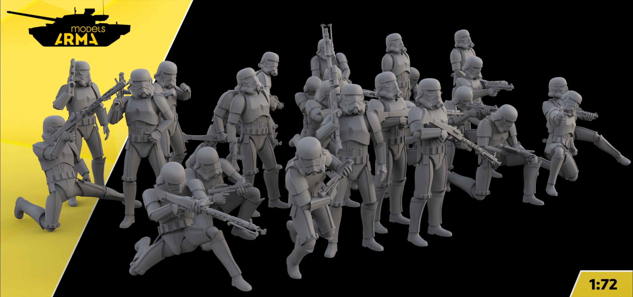 AM72671 Имперские штурмовики 26 шт Звездные войны Star Wars Arma Models