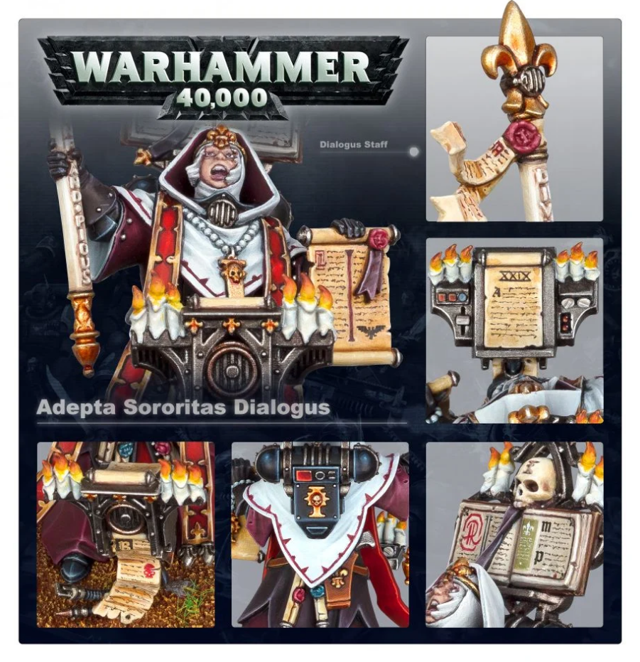 52-16GW Набор Адепта Сороритас. Сестра Диалогус (Adepta Sororitas Dialogus)