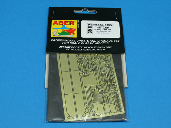ABR-35-112  Дополнения для  Sd.Kfz. 138/2 „Hetzer” – early, middle version для Dragon 1/35