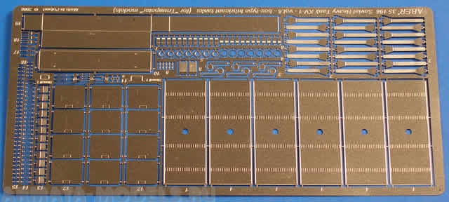 ABR-35-196  Дополнения для  KV-1 vol.6 – box-type lubricant tanks для Trumpeter 1/35