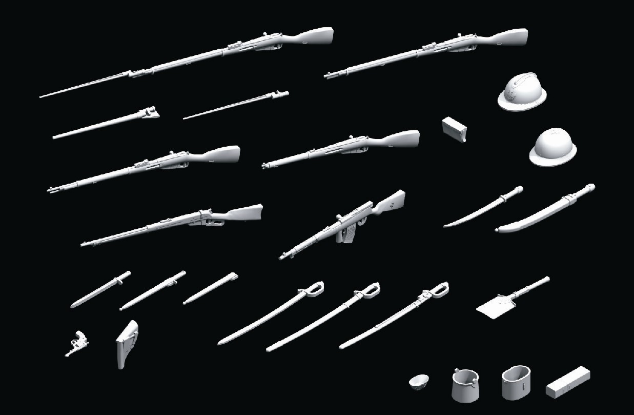 35672 Вооружение и снаряжение пехоты РИА І МВ ICM