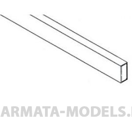 EVG136 Полоска пластиковая 0,75х3,2 мм, 10 шт/уп.