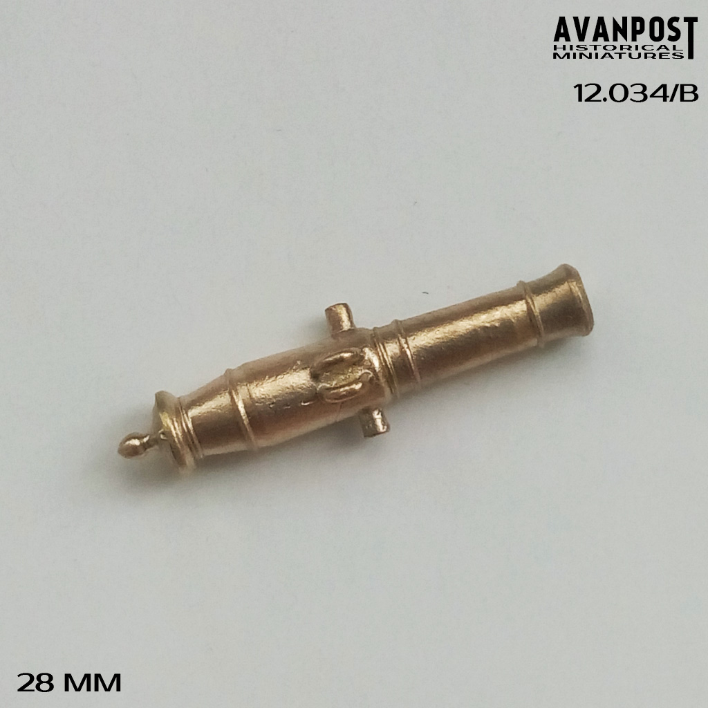 12.034/BАП Бронзовый ствол для 1/4-пудового единорога