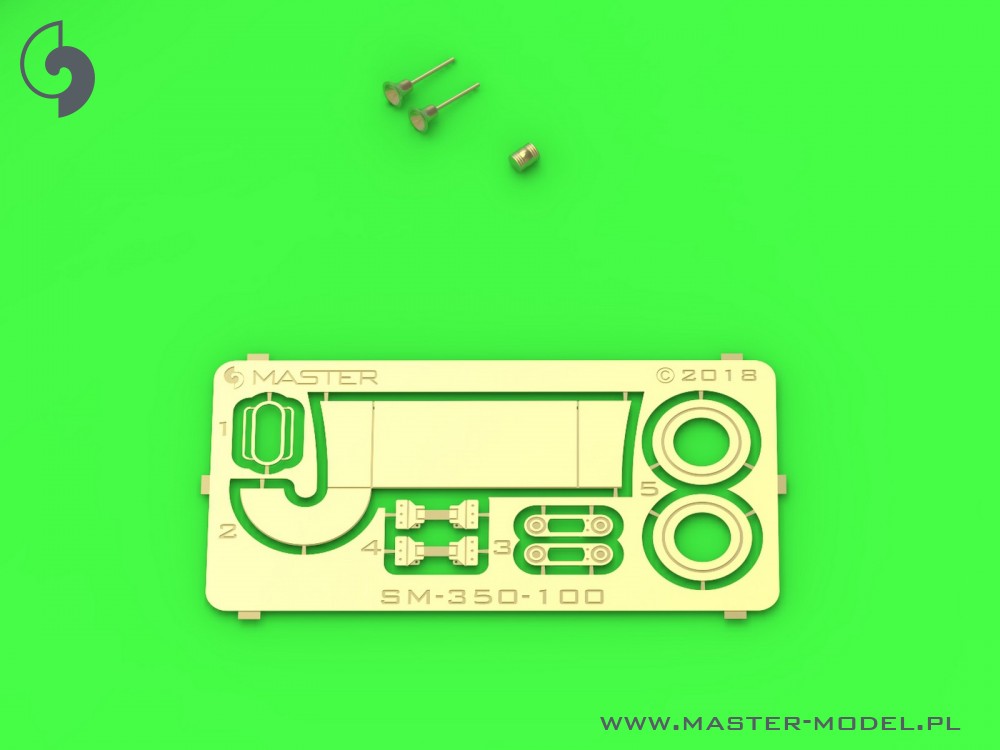 SM-350-100 RMS Titanic (Olympic, Britannic) - комплект мачт