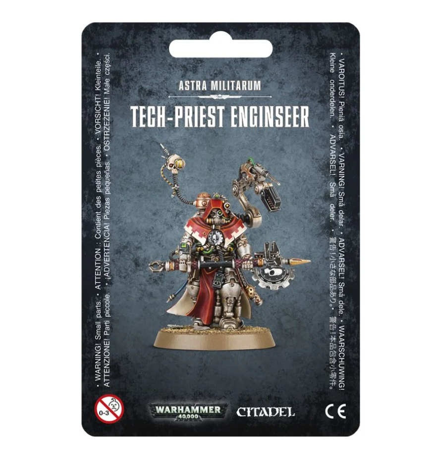 47-27GW Набор Астра Милитарум. Техножрец - Технопровидец (Astra Militarum Tech-Priest Enginseer)