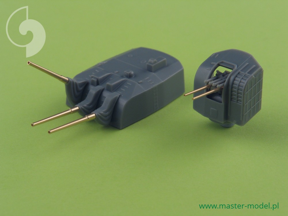 SM-350-052 Вооружение IJN Mikuma - стволы 15,5см (15шт), 12,7см (8шт)