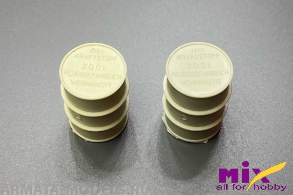 HM-02017 Немецкие бочки 1941 г. 2шт. Hobby Mix