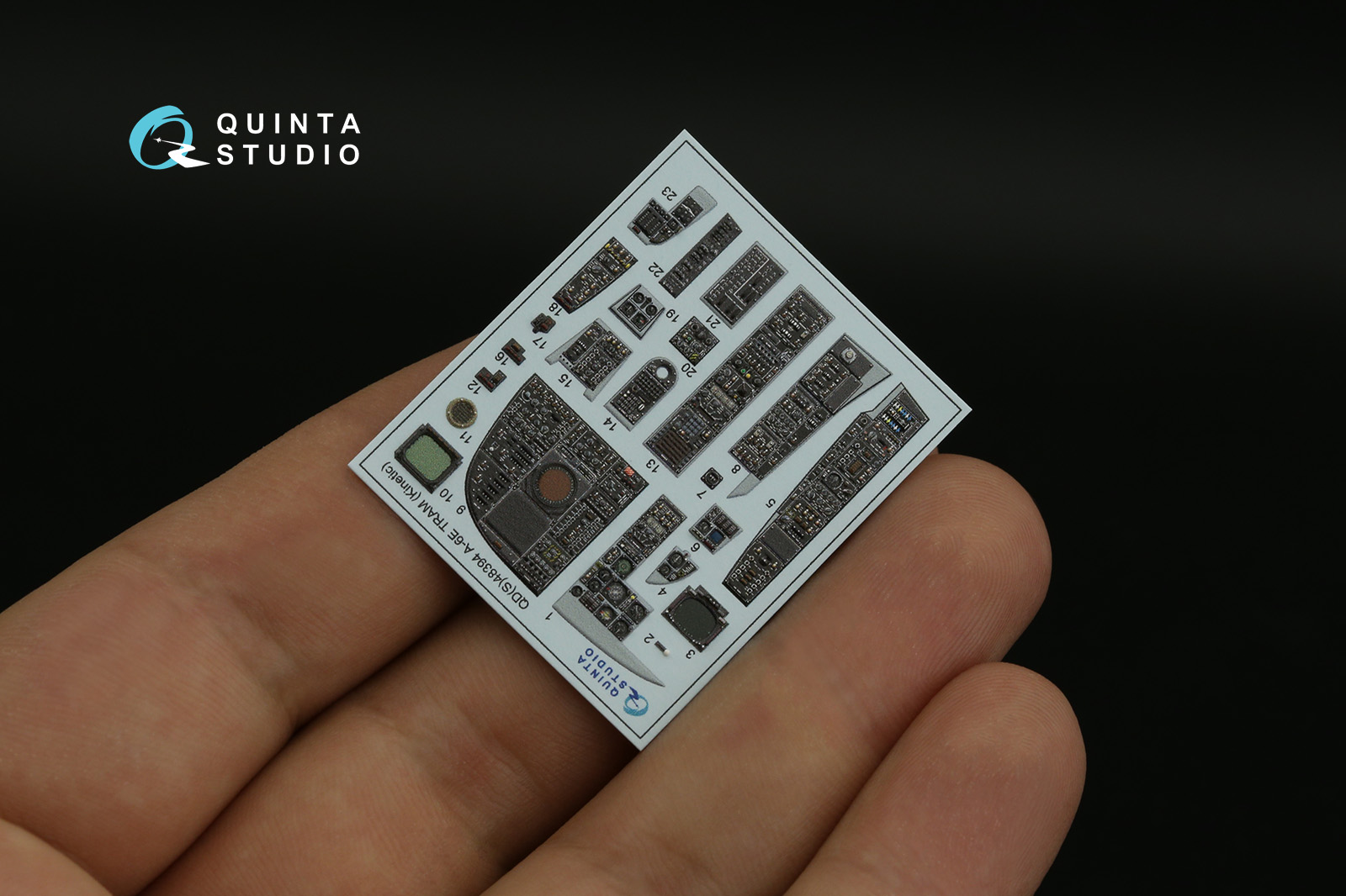 QD48394 3D Декаль интерьера кабины A-6E TRAM (Kinetic)