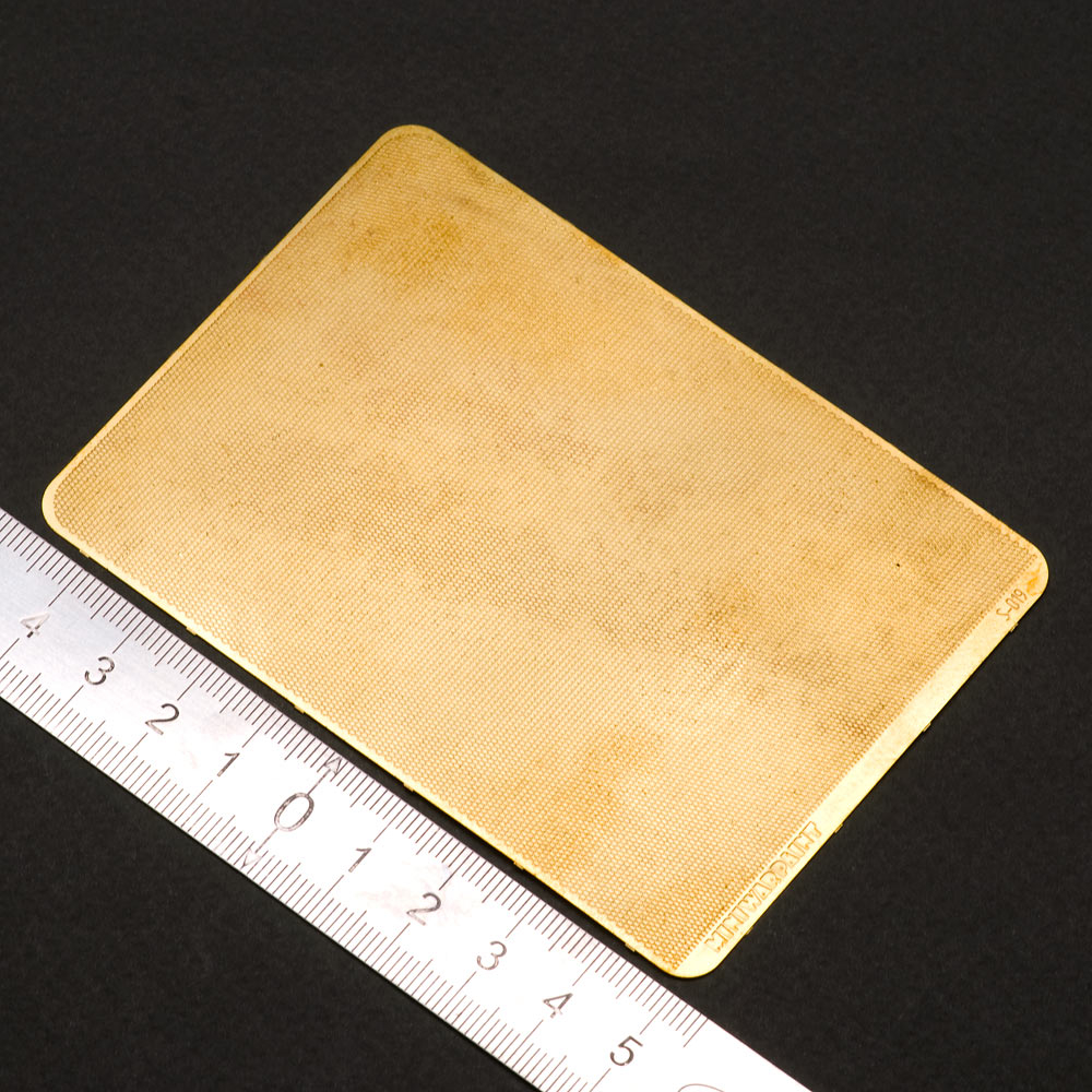 S-019 Лист рифленый ромб, размер S, тип 1