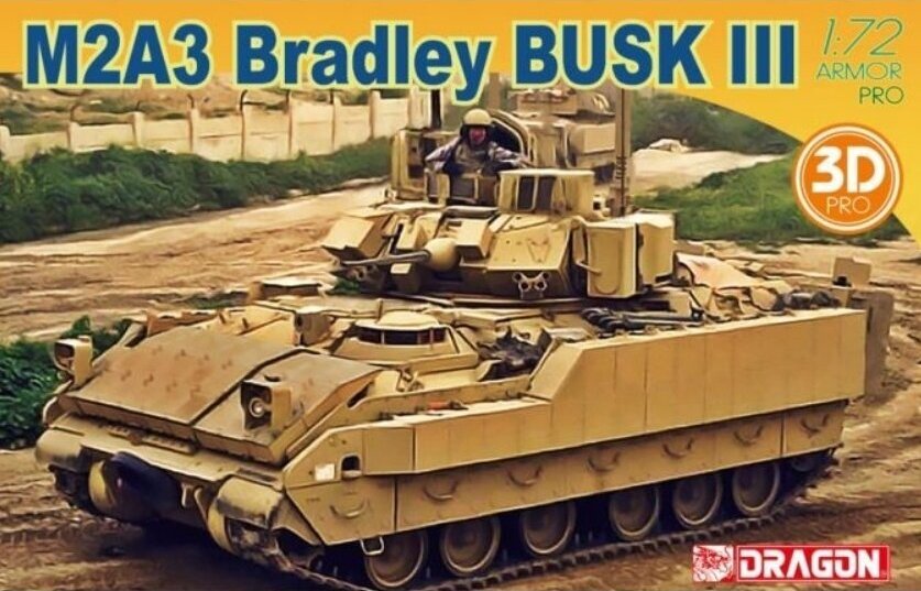 7678Д M2A3 BRADLEY BUSK III (3D PRO) Dragon