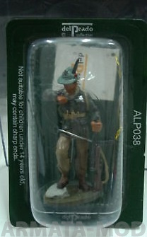 ALP038 Фигура Alpino in uniforme da montagna 1950, 1/32 Del Prado