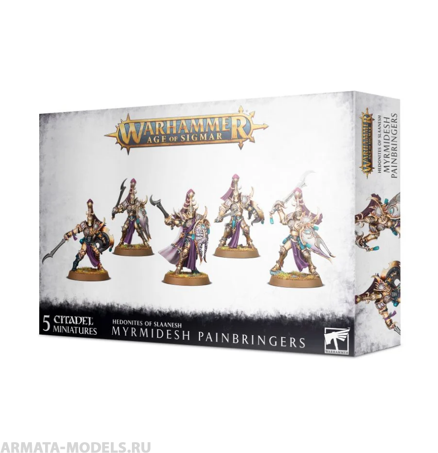 83-90GW Набор Гедонисты Слаанеш. Вестники Боли Мирмидеш (Hedonites of Slaanesh Myrmidesh Painbringers)