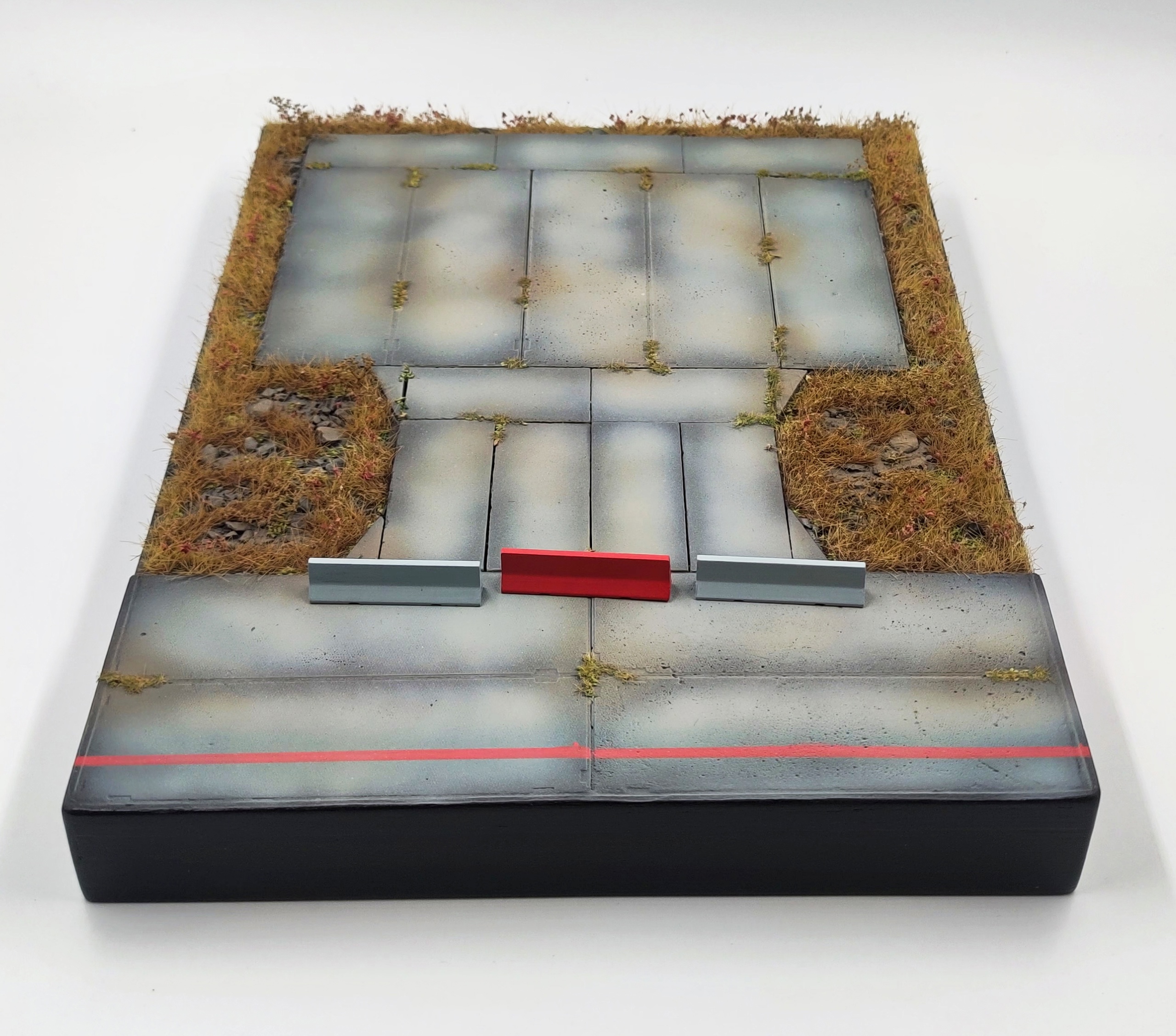 HE-48042 Подставка площадка осень (Аксессуары неокрашенные в комплекте) Размер 35х25см