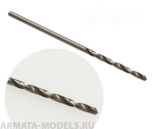 42316J Мини-сверло, диаметр  0,85 мм, HSS 4341, нет покрытия, 10 шт./уп.