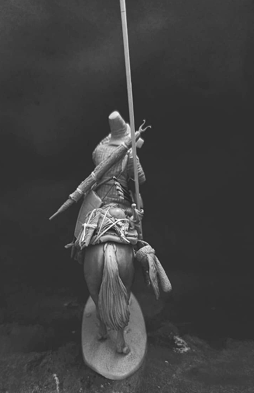 CHM-54375. Конный киргиз-кайсак, Россия 1812-14 гг. 54 мм. Материал - смола. Chronos Miniatures