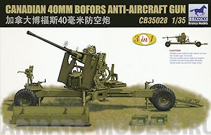 CB35028 Canadian 40mm Bofors Anti-Aircraft Gun Bronco Models