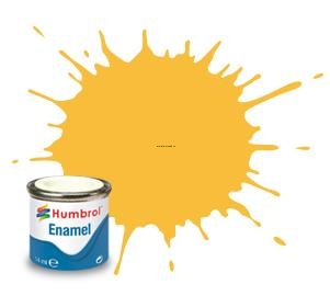 AA0076 Краска эмалевая No 7 Светлая охра - Глянцевый - Tinlet No 1 (14ml)