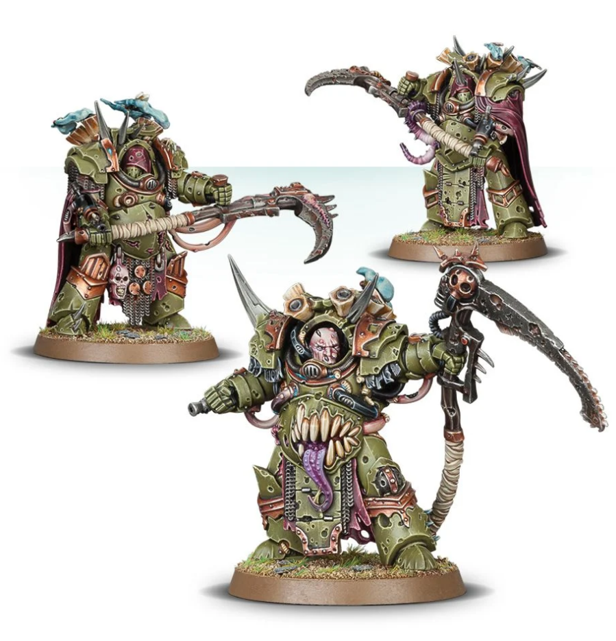 43-50GW Набор Гвардия Смерти. Телохранители Савана Смерти (Death Guard Deathshroud Bodyguard)
