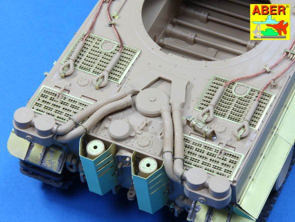 ABR-35-G31  Дополнения для  Grilles for Sd.Kfz. 181 Tiger I для Rye Field Model 1/35