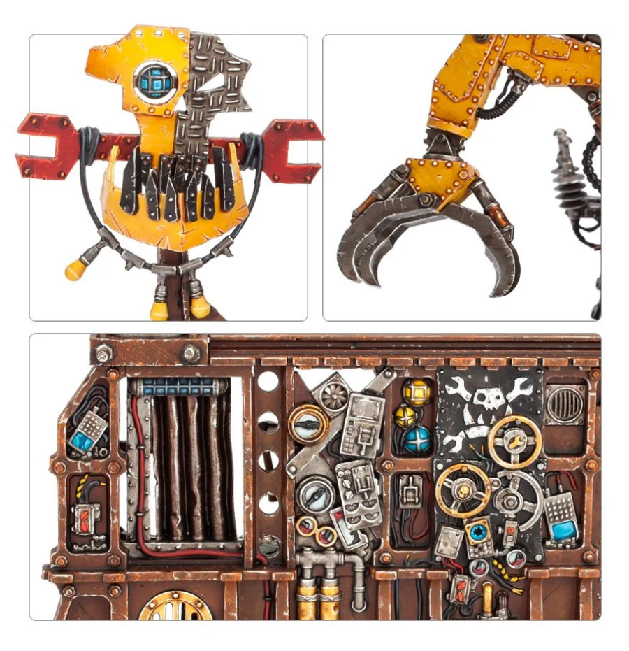 50-28 Набор игрового ландшафта Орки. Мастерская Механьяка (Orks Mekboy Workshop) (2021)