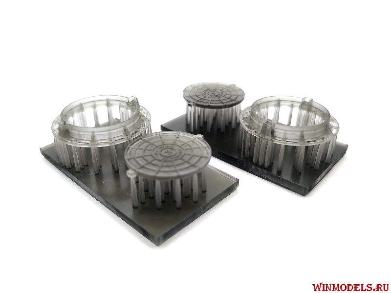 MWS-0007 Люк смотрового колодца тип 1, 2 шт.