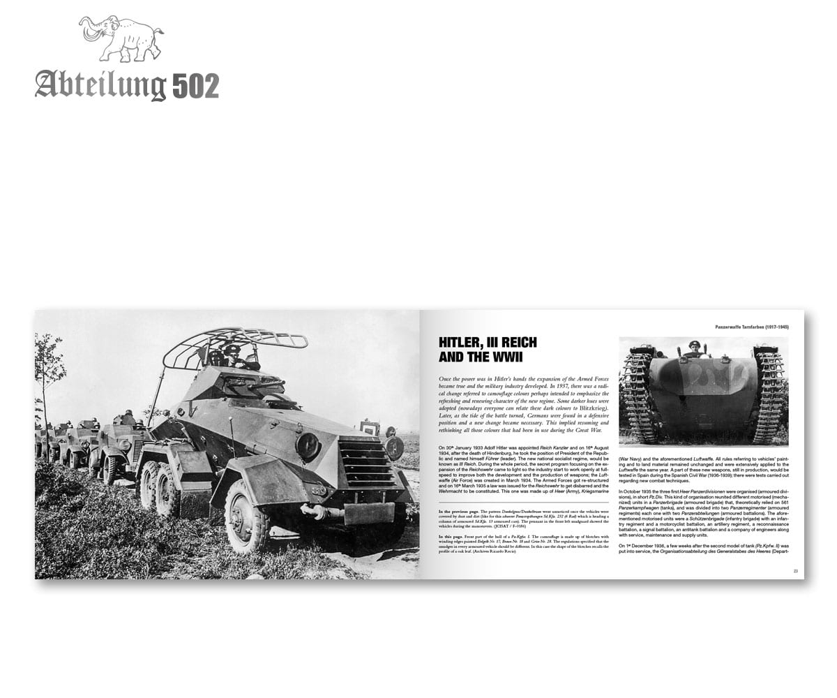 ABT722 Panzerwaffe Tarnfarben EN